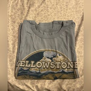Blue Yellowstone shirt